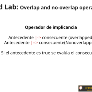 Guided Lab: ABV, Usando operadores overlapped y non overlapped